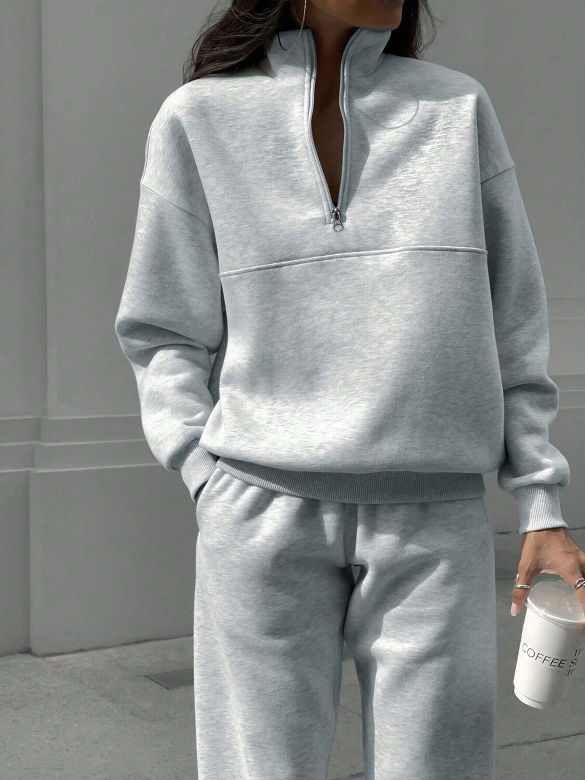 Cozy Luxe Fleece-Lined Sweatshirt™