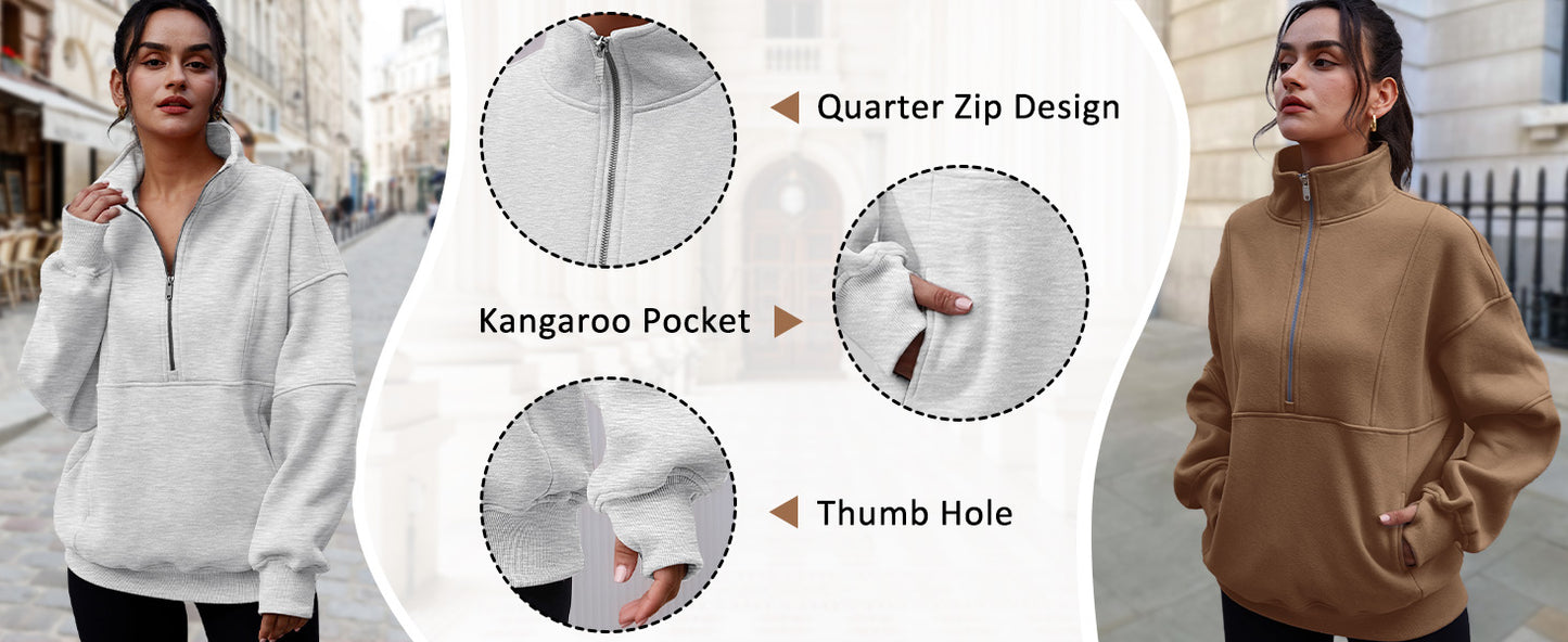 Cozy Luxe Fleece-Lined Sweatshirt™